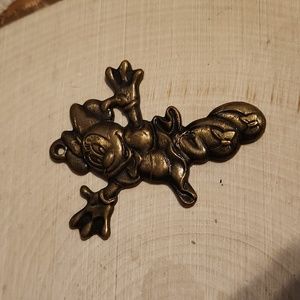 Disney Brass Minnie Mouse Monogram Products Pendant or Ornament